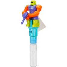 Getittir Robot Figürlü Su Oyunu - Baloncuk Oyunu - 625P - Yeşil Kasklı (Lisinya)