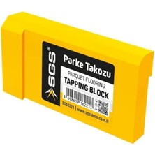 Asitan Sgs Parke Takozu, Laminat ve Parke Döşeme Için Profesyonel Vurma Bloğu, Sarı