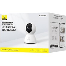 Asitan Baseus Security P1 Iç Mekan Wi-Fi Kamera, Aı Algılama, 360° Pan, Gece Görüşü, 256 Gb'a Kadar