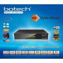Botech BC-8001 Hd Uydu Cihazı