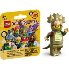 Asitan Minifigür 71045 Seri 25-8 - Triceratops Costume Fan 5702017567584