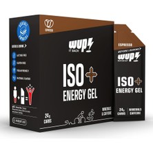 Asitan Wup Iso+ Enerji Jeli, Kafein ve Elektrolit, Espresso, 15 Saşe 45 gr