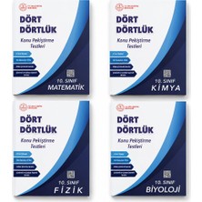 T.c. Millî Eğitim Bakanlığı Kimya, Fizik ve Biyoloji  10. Sınıf Dört Dörtlük Konu Pekiştirme Testleri – Matematik, Kimya, Fizik ve Biyoloji