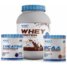 Asitan Whey Protein Tozu 1200 gr Çikolata Bcaa Kreatin Paketi
