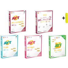 Üçdörtbeş Yayınları Ayt Matematik Geometri Fizik Kimya Biyoloji 5 Kitap Soru Bankası Seti Yeni
