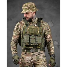 Asitan Single Sword Single Sword Ekonomik Pratik Hücum Yeleği, Multicam