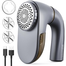 Asitan Şarjlı Tüy Toplama Makinesi 9000 Rpm, 2000MAH Usb-C Şarjlı Kumaş Tüy Temizleyici, 180° Katla