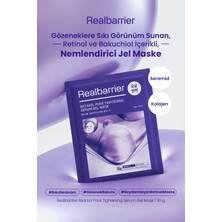 Sıkı Gözenek Görünümü Sunan Saydamlaşan Jel Maske Realbarrıer Retiniol Pore Tightening Serum Gel Mask