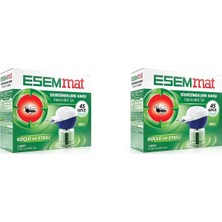 Asitan Esemmat Elektrolikit Mini Set Isıtıcı 45 Gece Yedek 2 Adet / Elektrolikit Isıtıcının Elektri