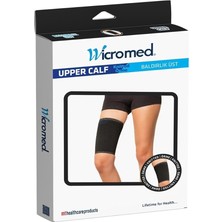 Asitan Wicromed Üst Baldırlık Bağ Zedelenmesi Ameliyat Sonrası ve Sporcu Darbe Koruyucu Siyah L Unisex