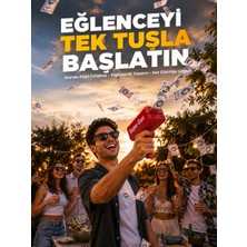 Getittir Aa Pil ile Çalışan, Kolay Kullanımlı Kâğıt Fırlatıcı Oyuncak Yeni Nesil - Lisinya