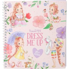 Asitan Depesche 13577 Princess Mimi - Dress Me Up Çıkartma Kitabı, 24 Sayfa, Prenses Kıyafetleri Tasarl