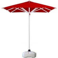 Asitan Sunminyum 225X225 Polyester Kumaşlı + 50 Litre Bidonlu Bahçe Şemsiyesi