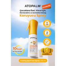 Çocuklar Için Serinletici Güneş Koruyucu Sprey Atopalm Cooling Sport Sun Spray Kids SPF50+ Pa++++