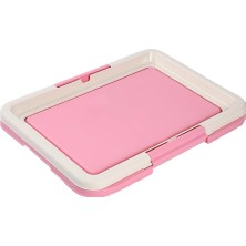 Asitan Taşınabilir Köpek Tuvaleti Kapalı Sistem (47X34 Cm) – Köpek Eğitim Tuvaleti, Ped Tutuculu La