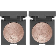 Asitan Aydınlatıcı - Baked Highlighter 01 Sparklıng Ivory - 11 G 2 Paketi