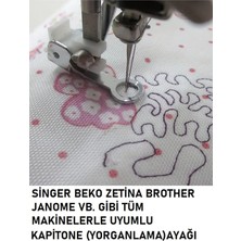 Asitan Swart Singer Pfaff Zetina Janome Brother Kapitone Ayak (Yorganlama Ayağı)