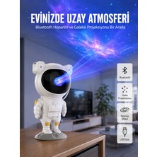 AyrStore Yıldız ve Ay Efektli Uzaktan Kumandalı Projeksiyon Lamba