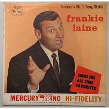 Mercury Frankie Laine Sings His All Time Favorites Lp Plak (Orijinal Dönem Amerika Baskı)