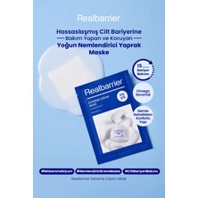 Hassaslaşmış Cilt Bariyerini Destekleyen Nemlendirici Kağıt Maske Realbarrıer Extreme Cream Mask