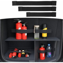 Asitan Markaflex Bagaj Toplayıcı Düzenleyici Organizeri Lastiği Elastik Sabitleyici 3'lü Set Cırt Cı