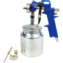 Asitan Havalı Boya Tabancası Alttan Depolı 1.5-1.8 mm 1000 cc