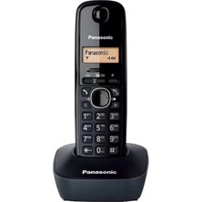Omrs Store Panasonic KX-TG1611 Dect Telsiz Telefon (Siyah)