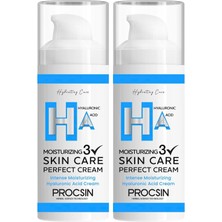 Asitan Yoğun Nemlendirici Hyaluronic Krem Derinlemesine Nemlendirme Cilt Bariyeri Güçlendirme Canlandır