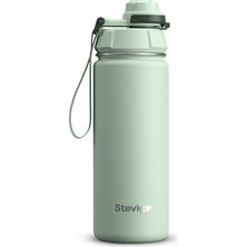 Asitan 1 Hand Leak-Proof Sızdırmaz Çelik Termos 500 ml Smoke Green ST-221