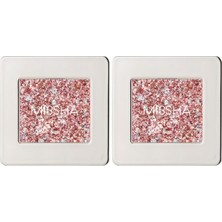 Asitan Topaklanmayan, El Yapımı Glitter Far Modern Shadow Glitter Prism (No.3 Ultimate Prism) (2 Paketi