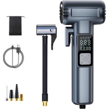 Asitan 150PS 6000MAH 4in1 Emniyet Kemer Kesici Cam Kırıcı Araç Lastik Şişirme Pompası Komprosor Powe