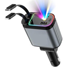 Asitan Çakmaklık Uyumlu 100W Kablolu LED Işıklı Araç Motor Bisiklet Top Vs. Lastik Şişirme Hava Kom