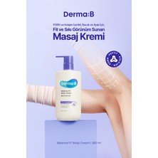 Pdrn ve Kolajen Içerikli, Fit ve Sıkı Görünüm Sunan Masaj Kremi Derma:b Balance Fıt Body Cream