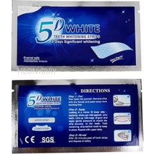 Asitan White Diş Beyazlatma Bandı -5d Diş Beyazlatma Şeritleri 6 Adet