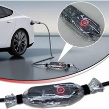 Asitan Glanz Elektrikli Araç Şarj Adaptör Yağmur Koruma Brandası, Ev Şarj Adaptör Koruyucu 45-23CM