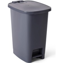 Asitan Pedallı Çöp Kovası Krom 3 Lt 000300