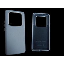 Asitan Xiaomi Redmi Note 14 Pro 5g Ile Uyumlu Pu Deri Kılıf Içi Kadife Metal Çerçeve Darbeye Karş�