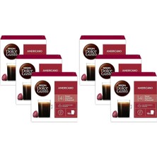 Asitan Nescafe Dolce Gusto Americano 48 Kapsül 136 gr x 3 (2 Paketi)