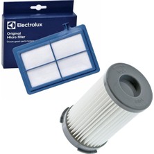 Asitan Electrolux Ergoeasy Uyumlu Ztf 7650 Süpürge Orijinal Hepa ve Motor Koruma Filtre Seti