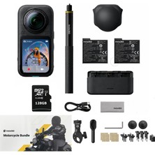 INSTA360 X6 Essential Bundle Motor Kiti (128GB Kartlı)