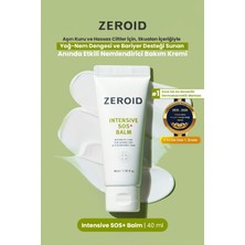 Zeroid Yağ-Nem Dengesi ve Bariyer Desteği Sunan Etkili Nemlendirici Bakım Kremi Zeroıd Intensive Sos Balm