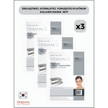 Asitan Sıkılaştırıcı Aydınlatıcı Yumuşatıcı Platinum Kollajen Maske 23 gr 3 Adet