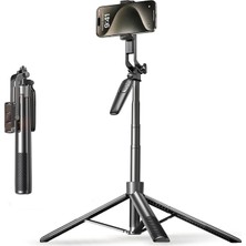 Asitan Lisen 180CM Cep Telefonları Için Kumandalı Seyahat Amaçlı Katlanabilir Çok Fonksiyonlu Tripod