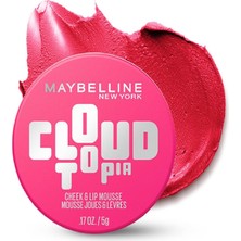 Asitan Maybelline New York Cloudtopia Köpük Dokulu Mat Allık 04 Pink Daydream