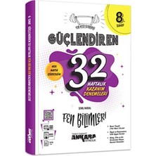 Akm Kitap 8. Sınıf Fen Bilimleri Güçlendiren 32 Haftalık Kazanım Denemeleri Ankara Yayıncılık