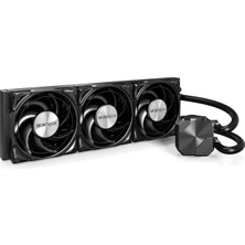 Asitan Hyperflow Silent 360 Siyah – Ultra Sessiz Aıo Sıvı Cpu Soğutucu, 3100 Rpm Pompa, Üçlü Sessiz