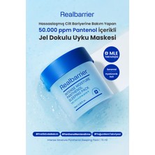 Pantenol Içeren, Nemlendirici Jel Uyku Maskesi Realbarrıer Intense Moisture Panthenol Sleeping Pack