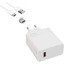 Getittir 67W USB To Type-C Şarj Cihazı - Şarj Kablosu ( Lisinya )
