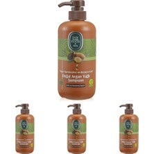 Asitan Eyüp Sabri Tuncer Doğal Argan Yağlı Şampuan 600 ml (4 Paketi)