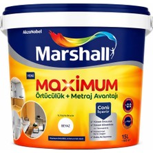 Asitan Maximum Silikonlu Ipek Mat Iç Cephe Boyası, Meteor, 7,5l